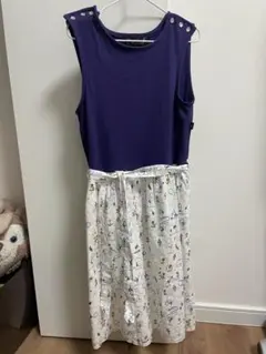 美品agnès b. ENFANT ノースリーブワンピース 8 ans アニエス