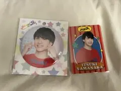 山中一輝　缶バッジ　プロフィールカード