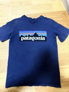 patagonia ネイビー Tシャツ S (7-8) 中古