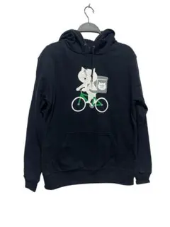 nyar Eatsニャーバーイーツ パーカ トレーナー ブラック L スウエット