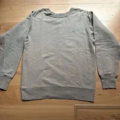 THE NORTH FACE グレー クルーネック トレーナー S