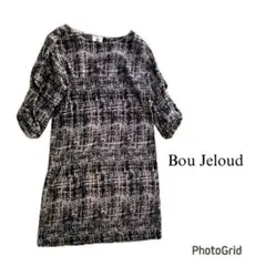 【Bou Jeloud 】チュニック 七分袖　膝上ワンピース
