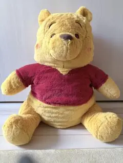 くまのプーさん 赤いほっぺ グランデぬいぐるみ おすわりVer.