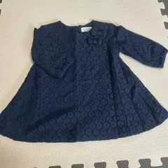 レース素材　セレモニーワンピース 80cm