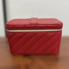 ★ほぼ未使用 YSL バニティポーチ レッド 箱付★