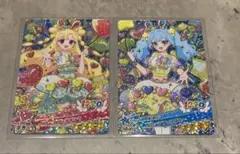 よ*し様 おねがいアイプリ　ミラクルカード　バルーンフェスピンク　ブルー