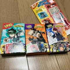 UNO 僕のヒーローアカデミア　マクドナルド　ハッピーセット