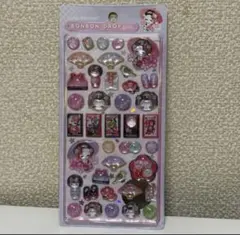 ボンボンドロップシール 和柄 舞妓さん