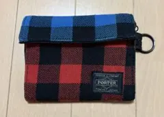 HEAD PORTER ヘッドポーター 3つ折り財布 チェック柄 【激レア】のサムネイル