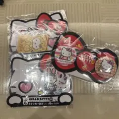 ハローキティ シール&缶バッジセット 一番くじ