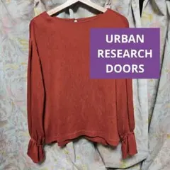 [URBAN RESEARCH DOORS]　レディース　長袖　ブラウス