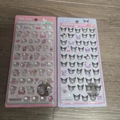 正規品サンリオ　ボンボンドロップシール　mini　キティ　クロミ