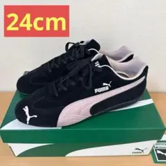 PUMA スピードキャット SPEEDCAT ブラック ピンク 24cm