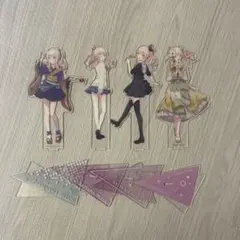 暁山瑞希 アクスタ 4種セット＋アクリルキーホルダー