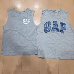 GAP babyGAP ノースリーブタンクトップ 110/56 グレーのサムネイル