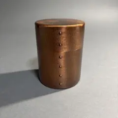 錫半茶壺 悠久の薬壺 イブシ鳳凰唐草文 藤沢薬品100周年記念品 煎茶