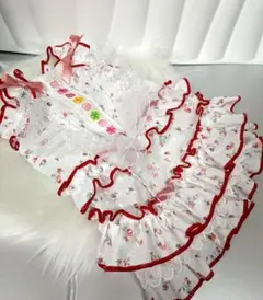 完成品❣　Lサイズ　フリルキャミワンピース　ハンドメイド