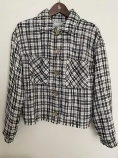 ジャケット　シャツジャケット　ショート丈　ザラ　ZARA 3回着用