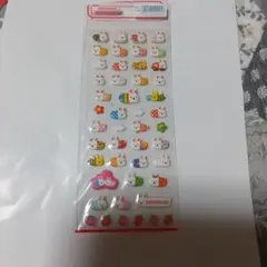 ウサコレフレンズ ぷっくり シール 平成レトロ ③