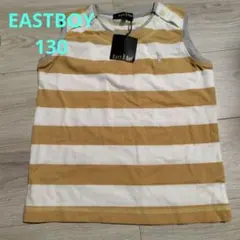 EASTBOY ノースリーブ タンクトップ ボーダー 130cmのサムネイル