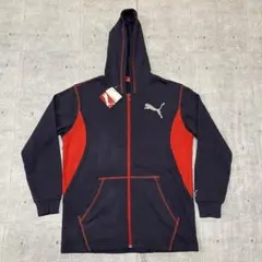 新品 未使用品 PUMA ジップアップパーカー キッズ150 アームロゴ プーマ