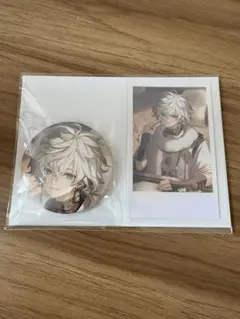 2024年 にじさんじ 誕生日グッズ 缶バッジ＆チェキ風カード 叢雲カゲツ