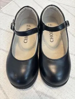 CHOPIN ブラック フォーマルシューズ メリージェーン　19センチ