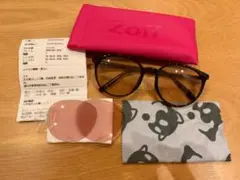 Zoff 広告着用商品 カラーレンズで UV100%CUT サングラス