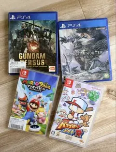 PS4・Switch ゲームソフト 4本セット 未開封 未使用