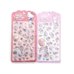 韓国限定 サンリオ キティ ボンボンドロップシール ボンボンシール マイメロ