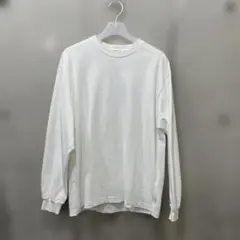 未使用品室内試着のみUNIVERSALPRODUCTS L/ST-SHIRT 白