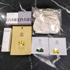 新品★バイユアファンデーション★フェイスパウダー★日焼け止め★シートマスク★巾着