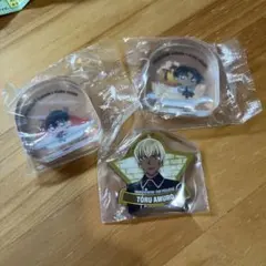 コナン　くら寿司　マグネットシール　アクリルマスコット