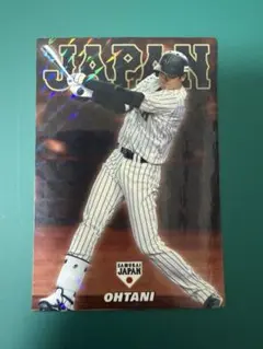 侍ジャパンチップス プロ野球チップスカード 2017 大谷翔平 サイン ネーム 2017日ハム【プロ野球チップスカード】大谷翔平 侍ジャパン レアカード