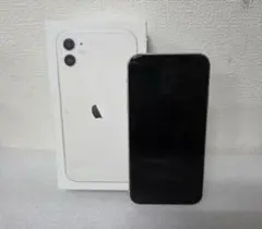【初期化済】Apple iPhone 11 ホワイト 64GB 1225-017