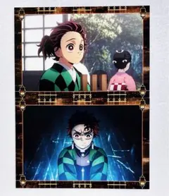 【新品】鬼滅の刃　ufotable カフェ　半券　ポストカード　炭治郎