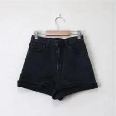 juemi something デニムショートパンツ ブラック