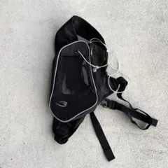 00s ワンショルダーバッグ ボディーバッグ Y2K テック アーカイブ 黒