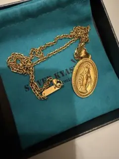 [silver KYASYA]ステンレス 奇跡のメダイ ネックレス専用BOX付属