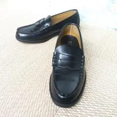 【極美品】HARUTA ハルタ コインローファー 25.5cmブラック 日本製