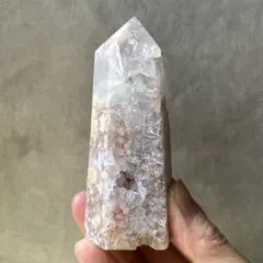 値下げ　高品質　ピンクアメジスト　桜瑪瑙 BIGタワー　ジオード　ポイント ピンクアメジスト【桜瑪瑙】ピンクフラワーアゲート◇フリー