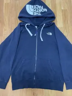 THE NORTH FACE ジップアップパーカー ネイビー Lサイズ