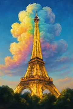 2026年最新】ｴｯﾌｪﾙ塔 絵画の人気アイテム - メルカリ