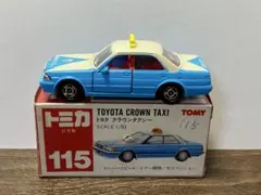 トミカ 115 トヨタ クラウン タクシー 日本製 赤箱 - メルカリ