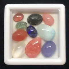 [603]ルース詰め合わせカボションカット 10石15.82ct