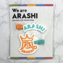 嵐 We are ARASHI オフィシャルグッズ ヘアクリップ 新品未開封のサムネイル