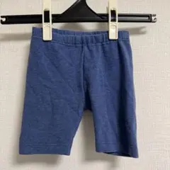 UNIQLO ベビーショートパンツ 90cm 青　5部丈