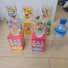 未使用 キリン オリジナル ディズニー キャラクター グラス 5点セット