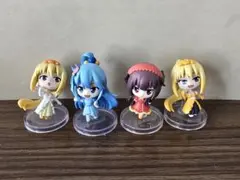 この素晴らしい世界に祝福を！ガチャフィギュア4体