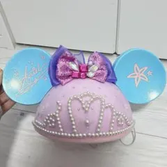 アリエル イヤーハットピンク 青 55cm-57cm